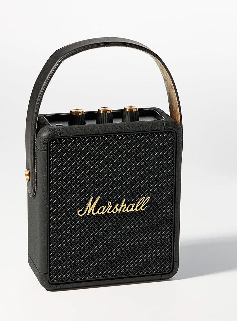 Marshall Black Stockwell II portable speaker for men