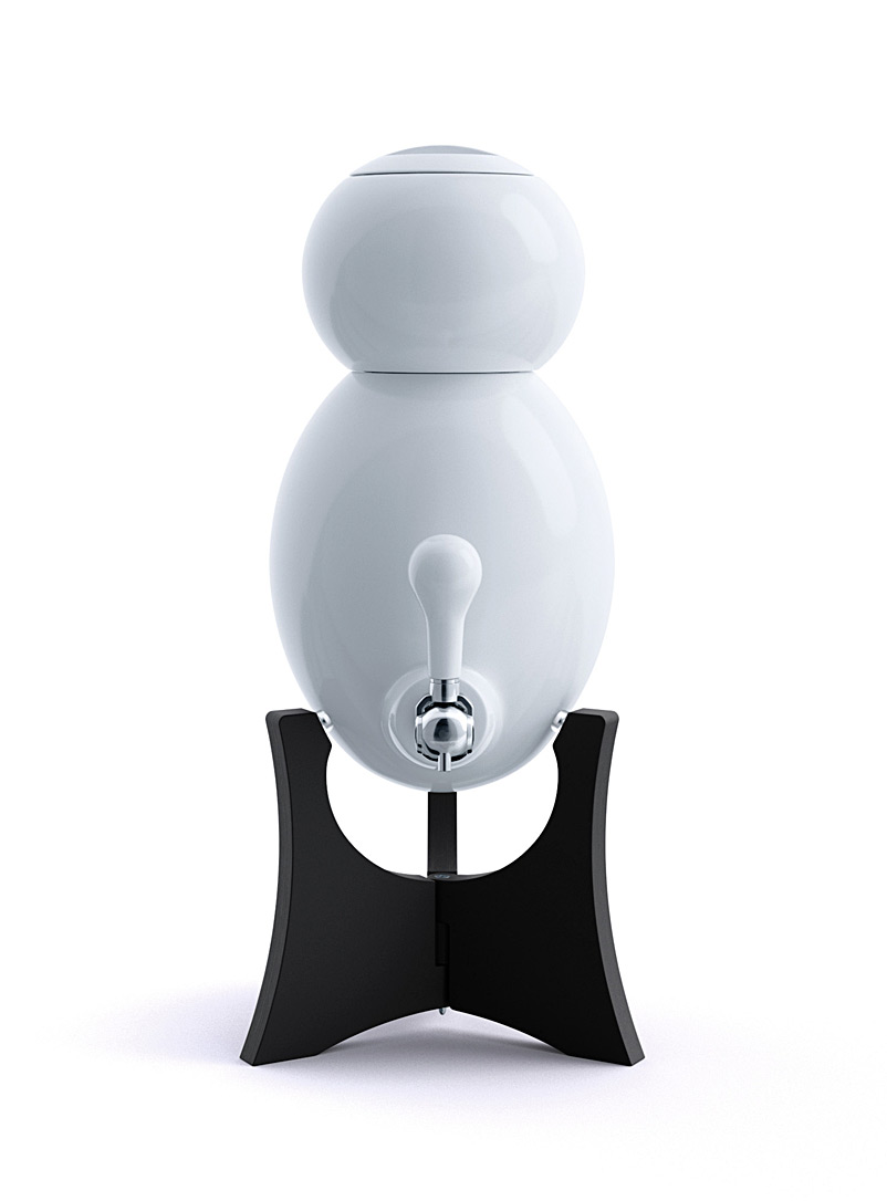 OVOPUR Lille water dispenser with black wooden base 1-year starter kit product image 3