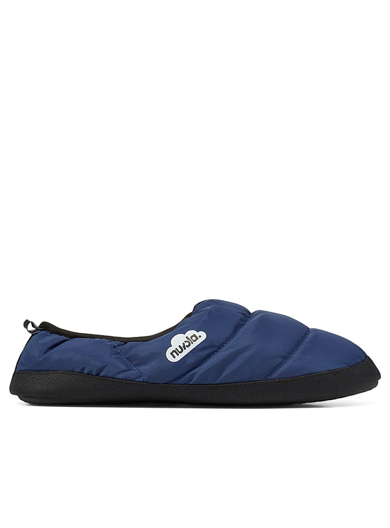 Nuvola Blue Clasica quilted slippers Men for men