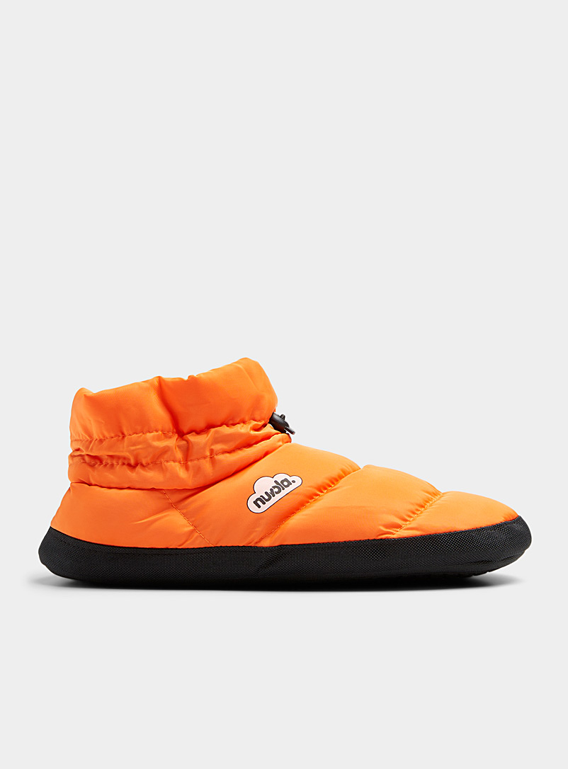 Nuvola Orange Clasica quilted bootie slippers Men for men