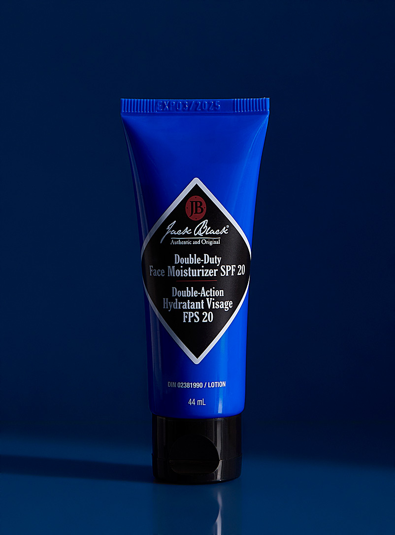 Jack Black Blue SPF 20 face moisturizer for men