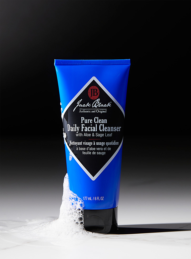 Jack Black Blue Pure Clean daily facial cleanser for men