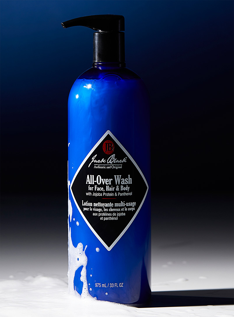 Jack Black Blue All-over wash for face, hair and body for men