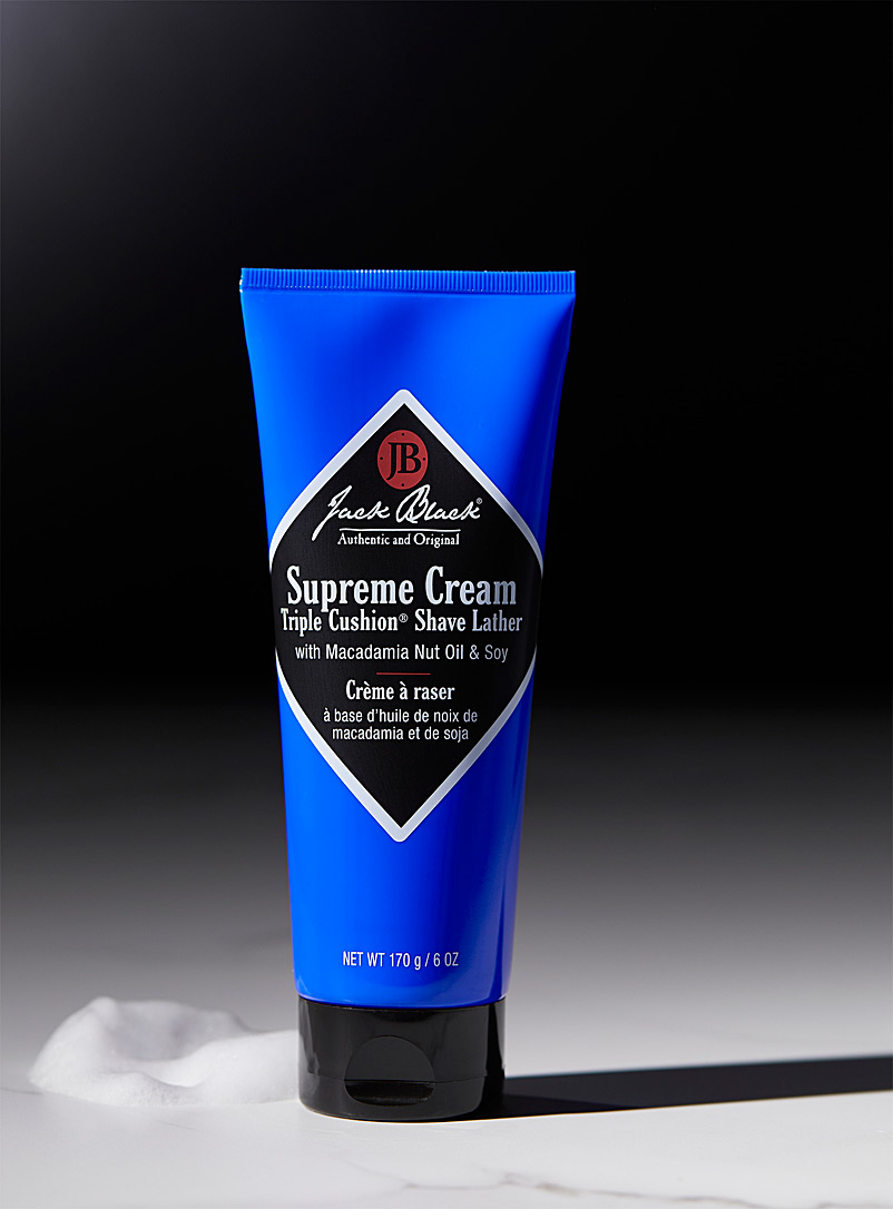 Jack Black: La crème à raser Supreme Bleu pour homme