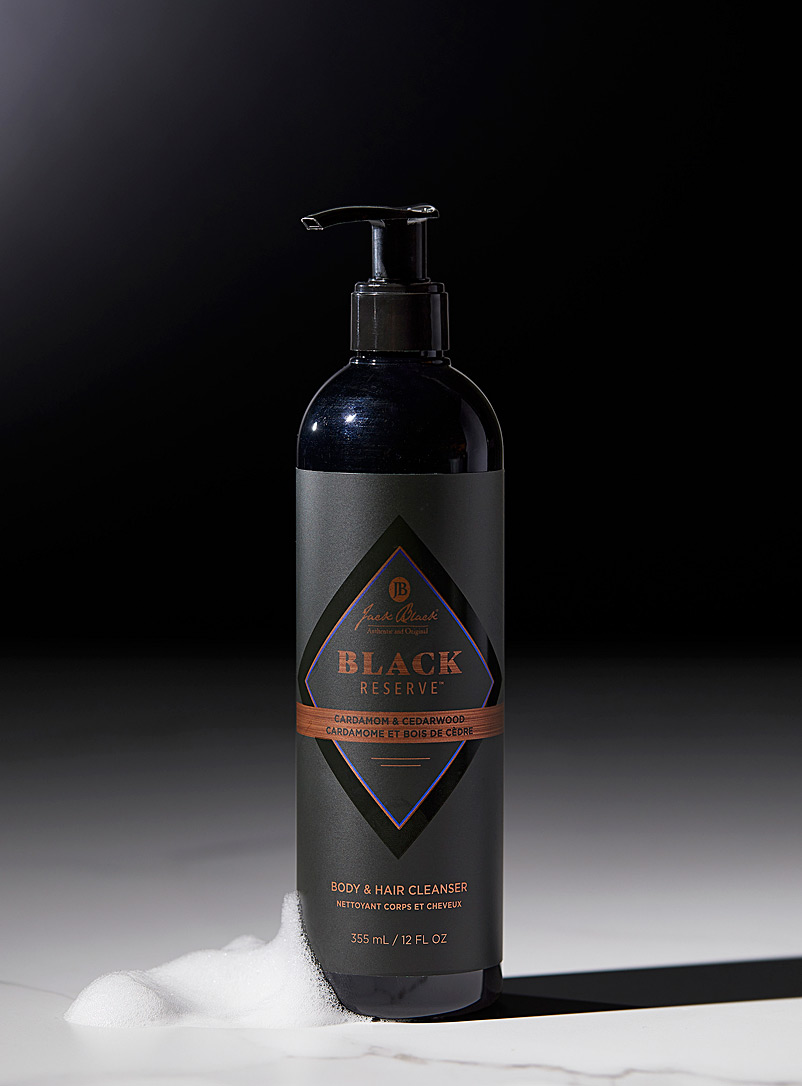 Jack Black Black Black Reserve body and hair cleanser for men