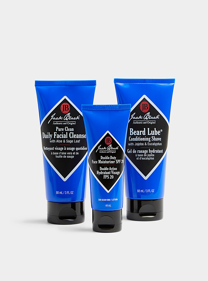 Jack Black Blue Facial skincare kit for men