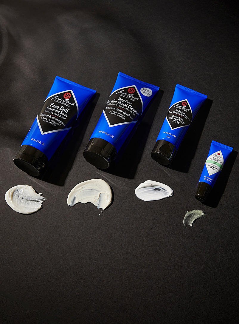 Jack Black Blue Skincare essentials bundle Set of 4 products for men