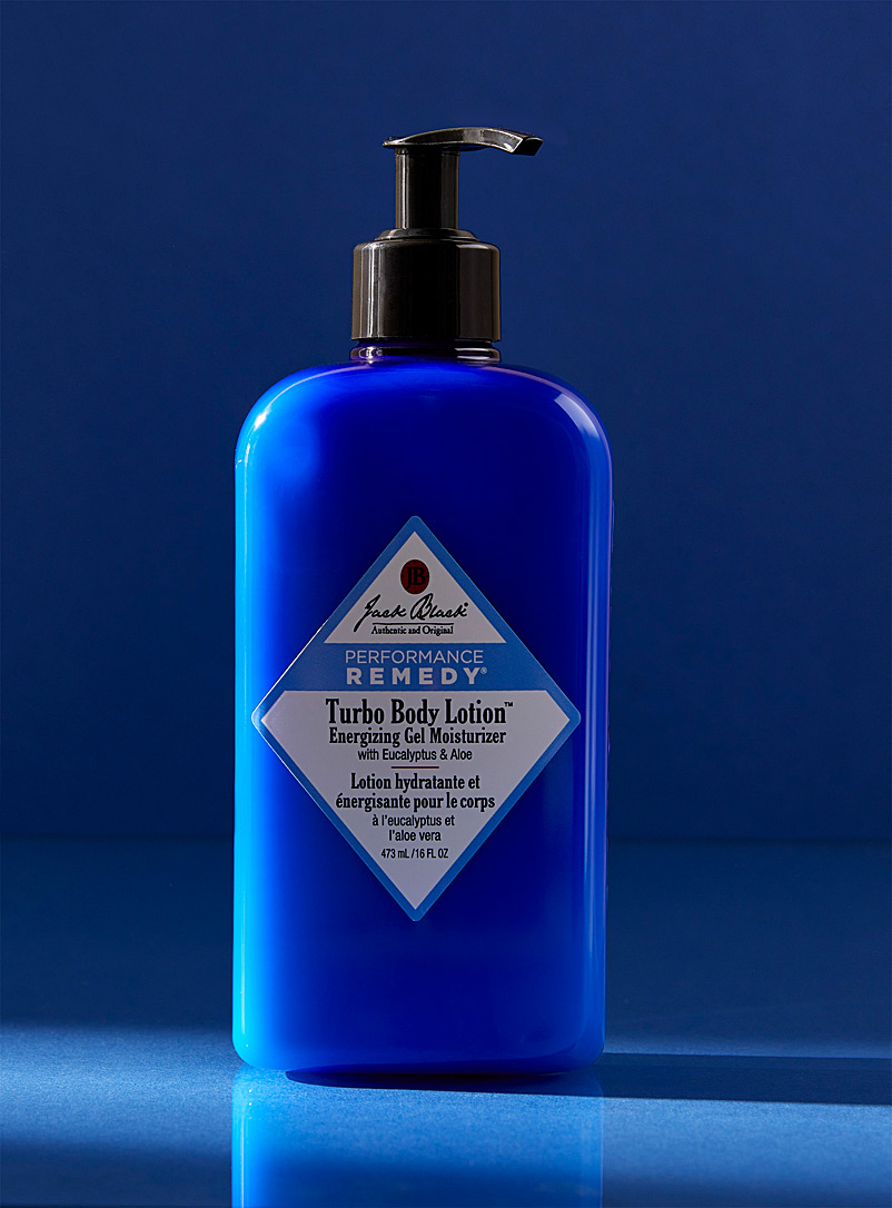 Jack Black: La lotion hydratante et énergisante pour le corps Bleu pour homme
