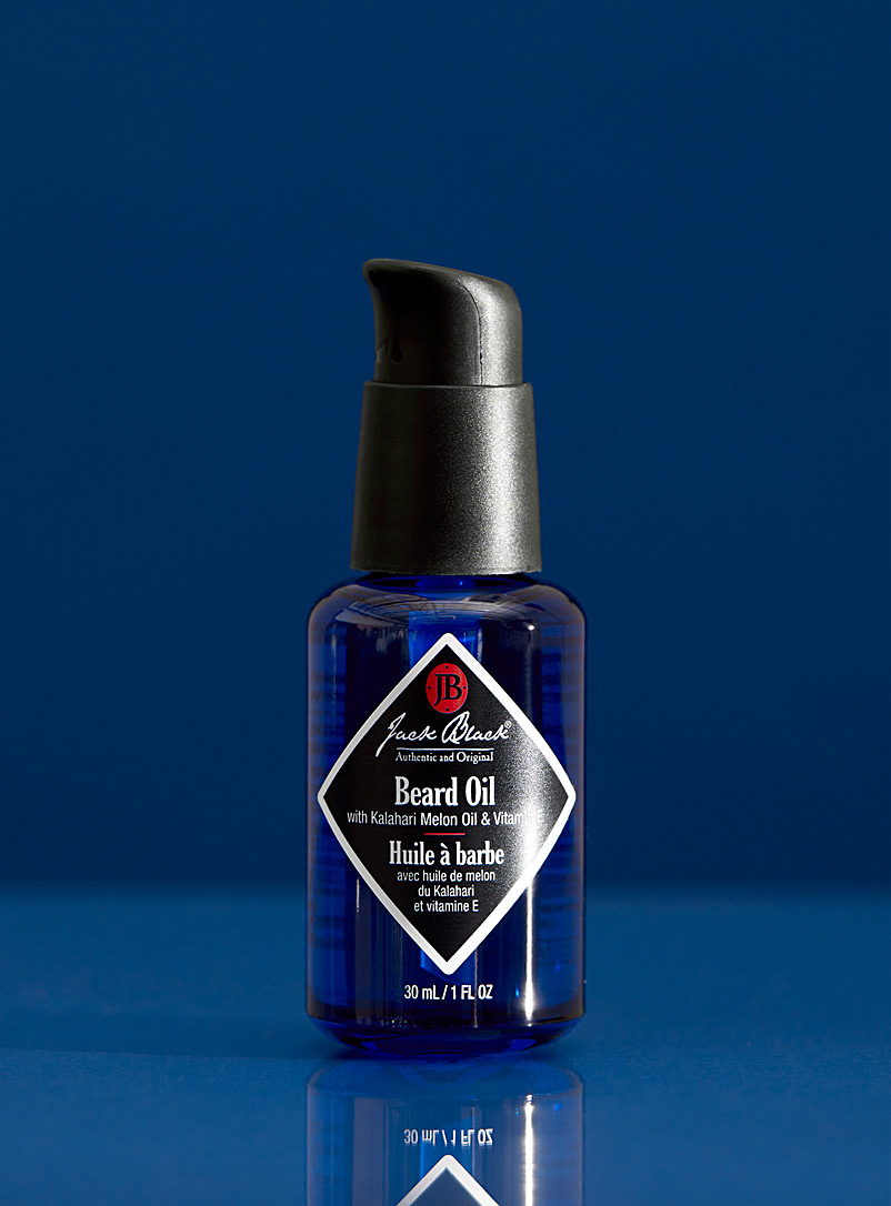 Jack Black: L'huile pour la barbe Bleu pour homme