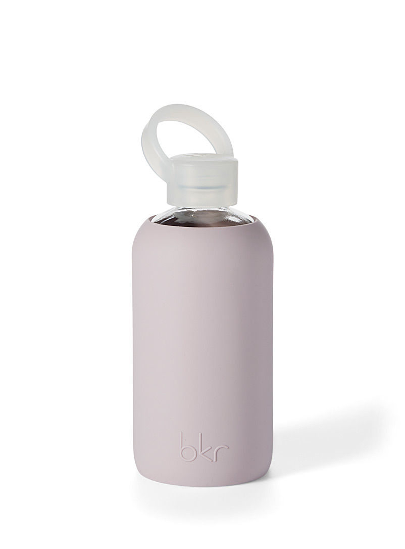 Bkr Lilacs Small reusable glass and silicone bottle for women