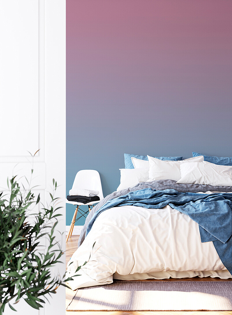 Crazy Blur self-adhesive wallpaper strip Dark colours product image (primary)