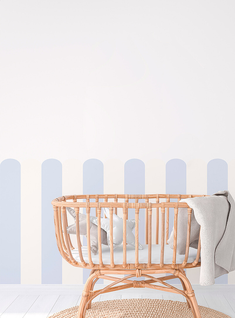Sweet scallops self-adhesive wallpaper strip product image (primary)