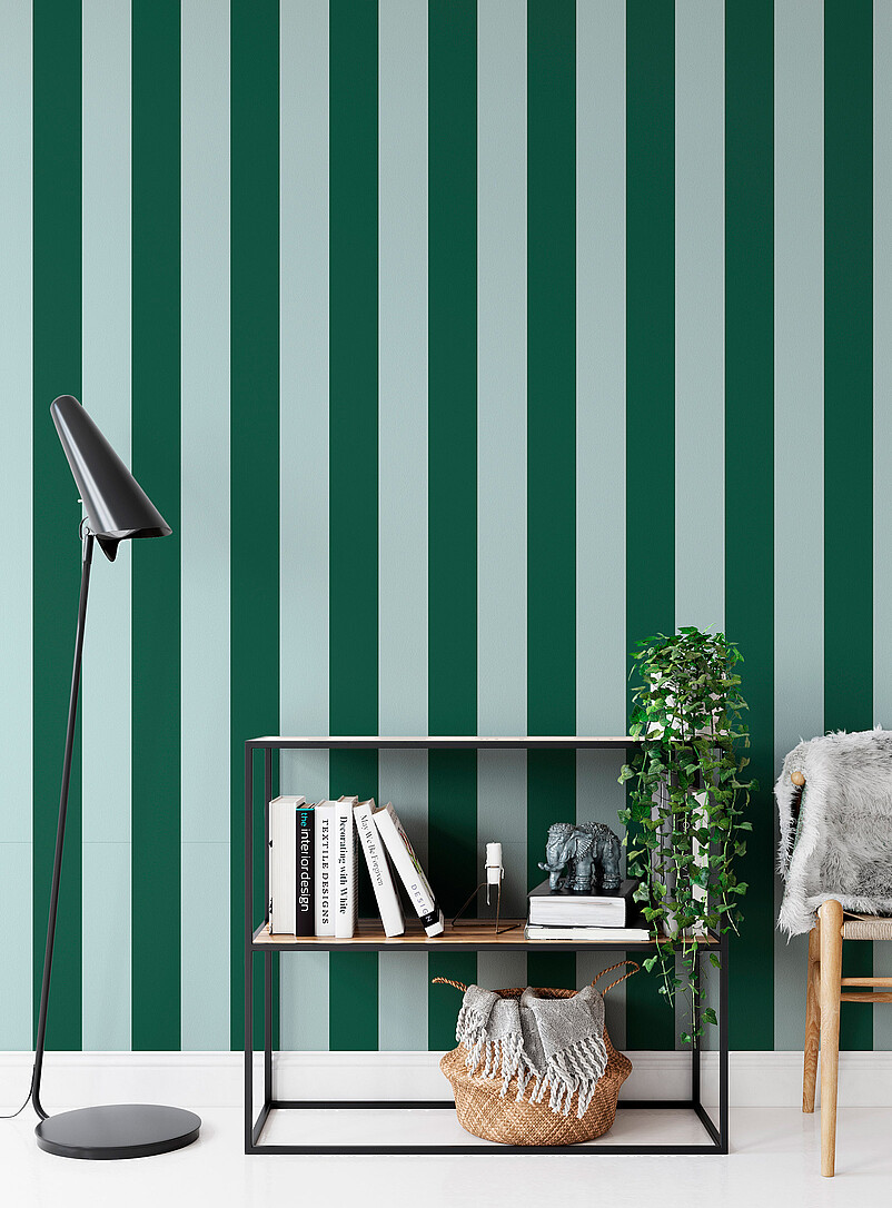 Stripe Lover self-adhesive wallpaper strip product image (primary)