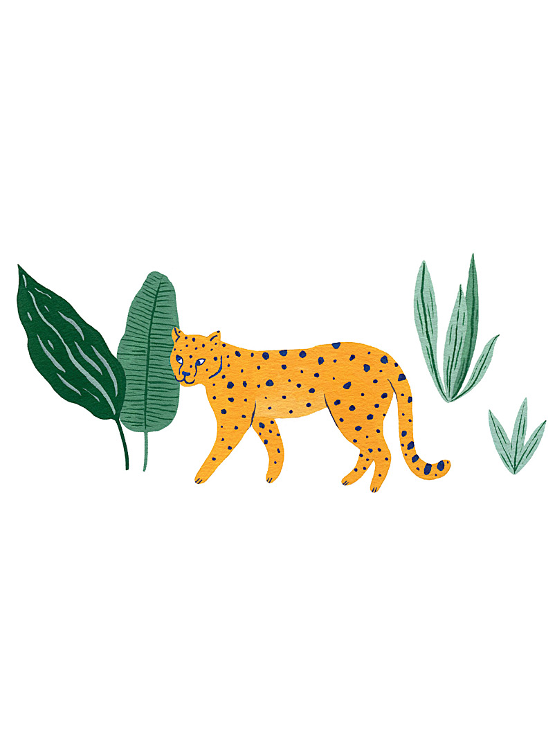 Wild Cat wall stickers In collaboration with artist Marie-Lise Leclerc product image 2