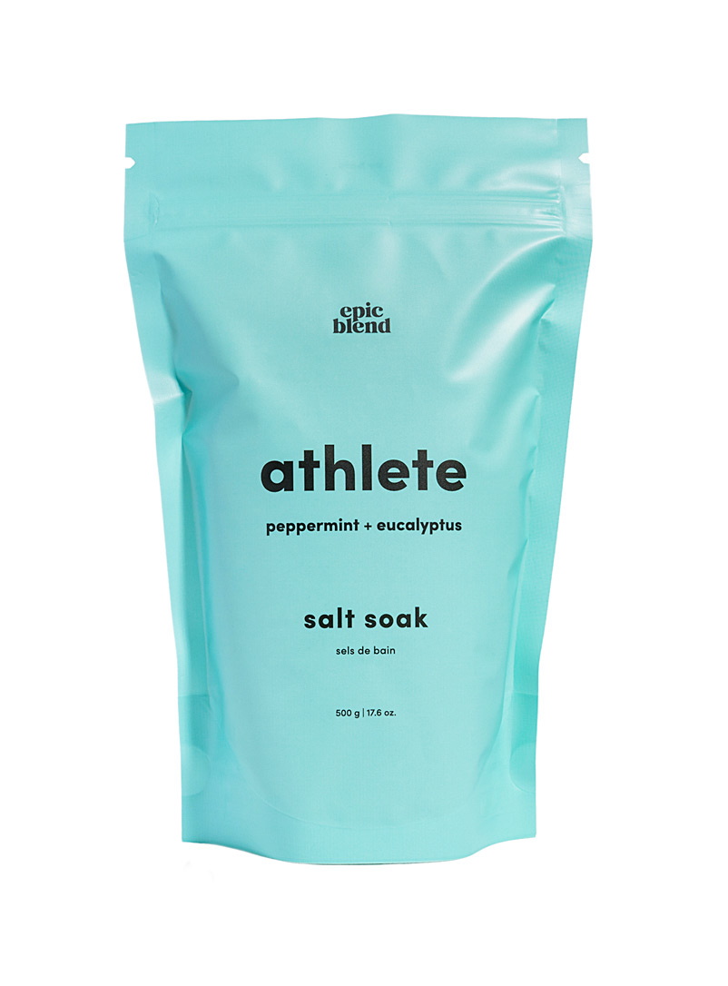 Epic Blend Blue Athlete salt soak for men