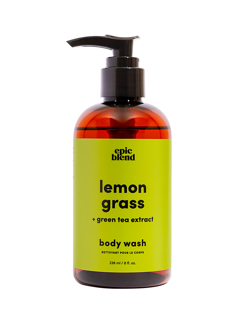 Epic Blend: Le nettoyant pour le corps à la citronnelle Vert pour homme