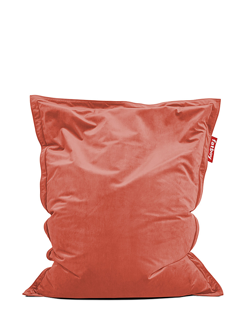 Fatboy Dusky Pink Slim Velvet beanbag chair