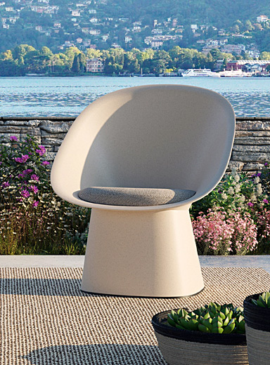 La chaise int&eacute;rieur et ext&eacute;rieur arrondie Sensu