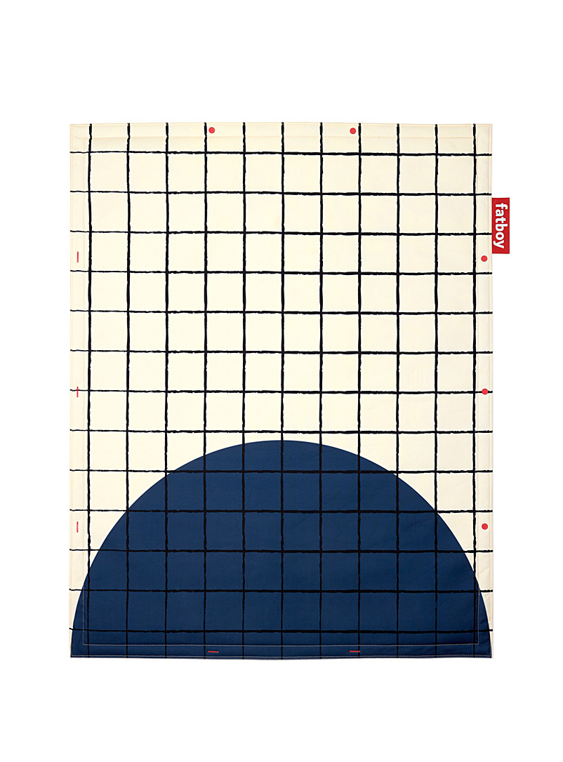 Fatboy: Le tapis intérieur et extérieur Moonrise 140 x 180 cm Bleu assorti