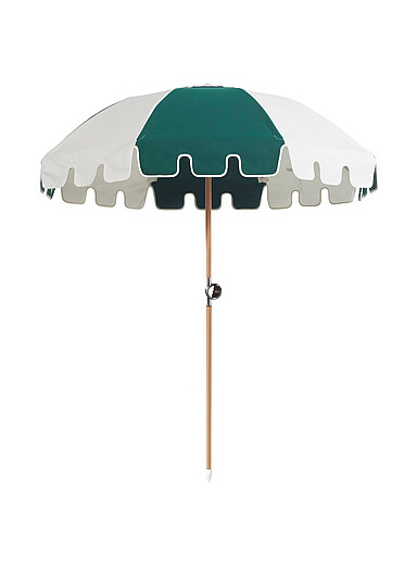 Le parasol Luxury m&acirc;t bois dur 190 cm de diam&egrave;tre