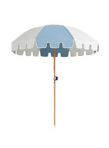 Luxury hardwood parasol 190&nbsp;cm in diameter