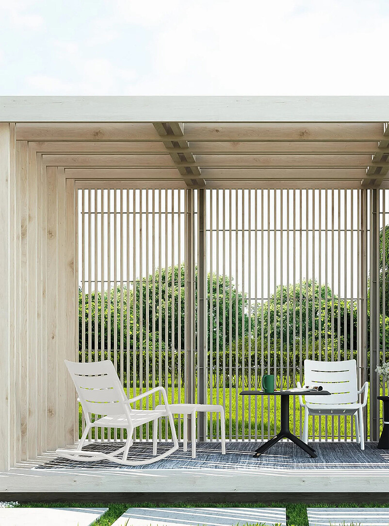Outo outdoor rocking chair product image 3