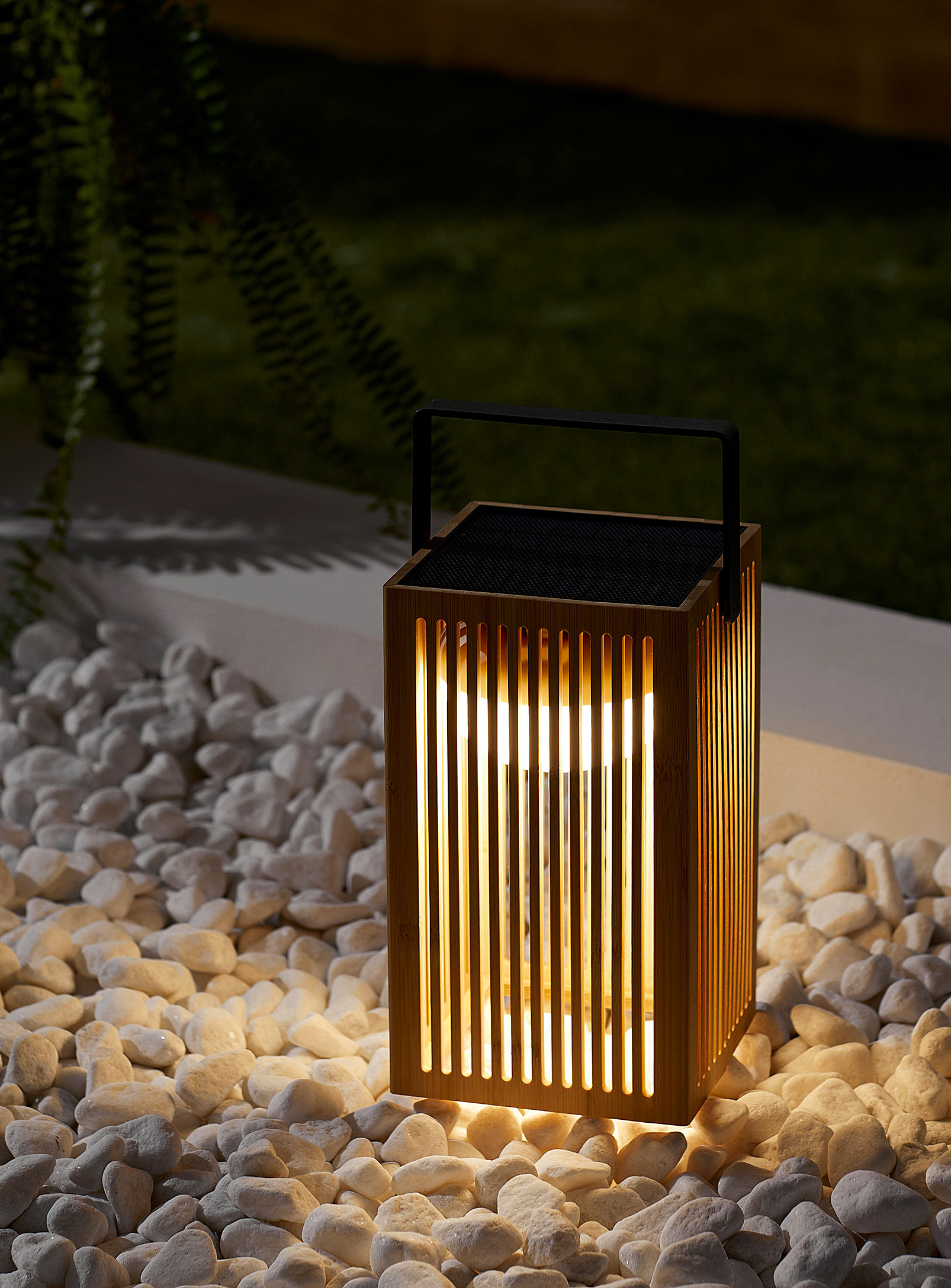 Newgarden - Okinawa rechargeable bamboo lantern