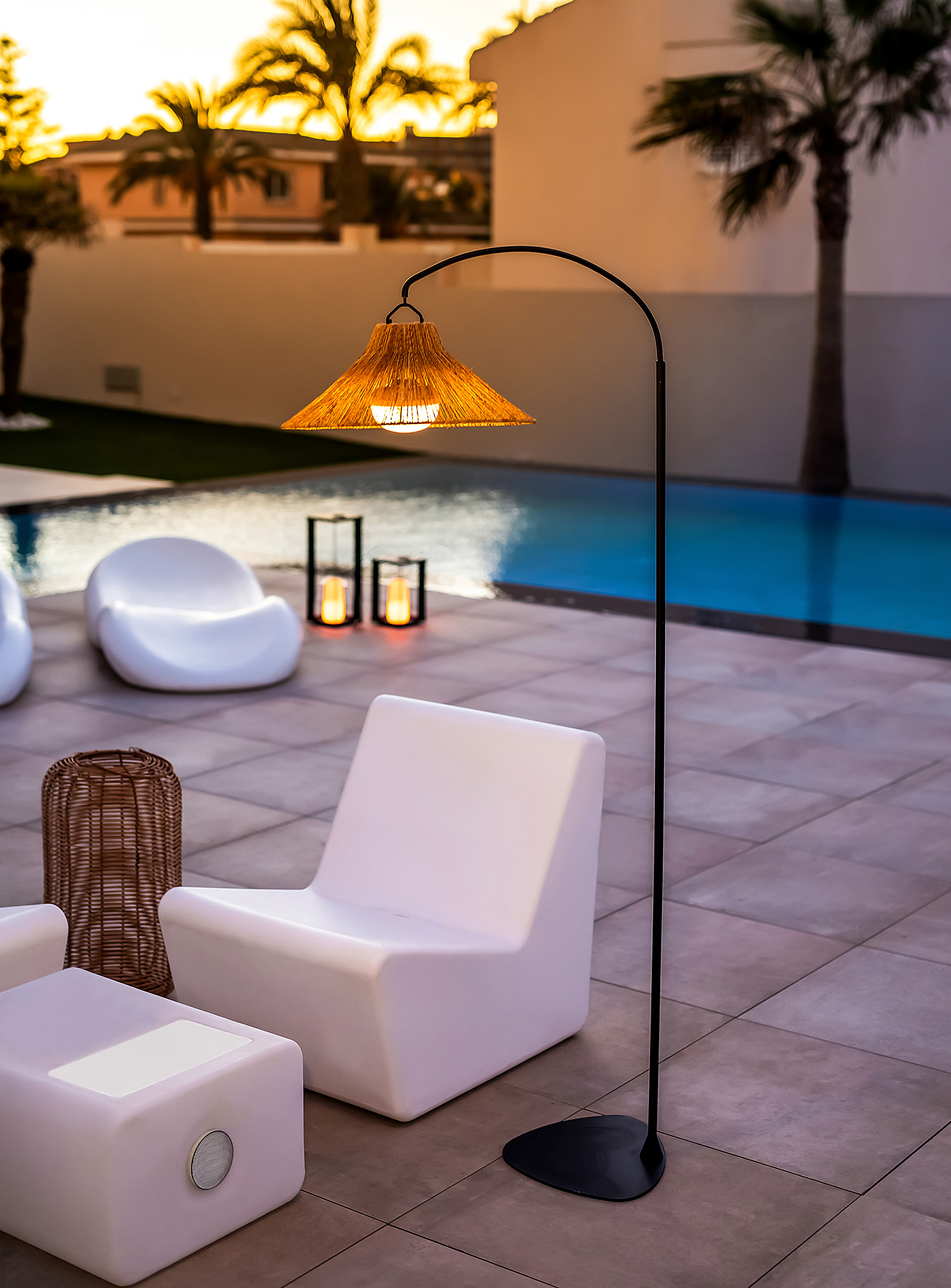 Newgarden Niza Indoor And Outdoor Wireless Floor Lamp See Available Sizes In Assorted