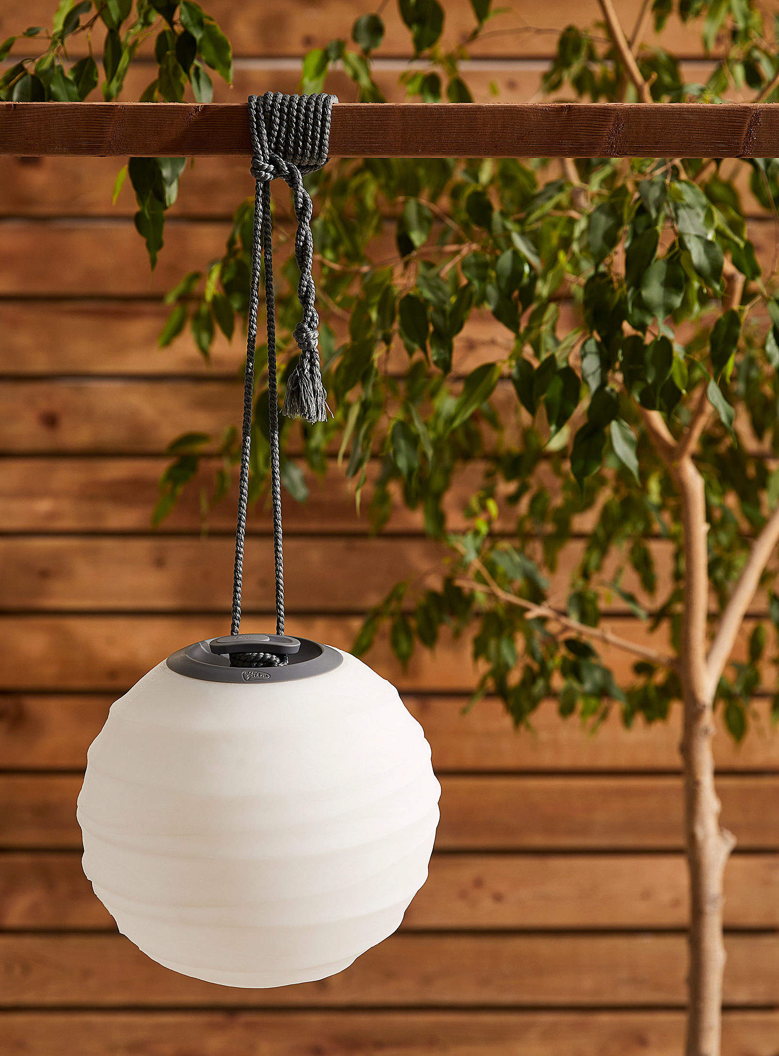 Newgarden Sora Wireless Hanging Lamp In Grey