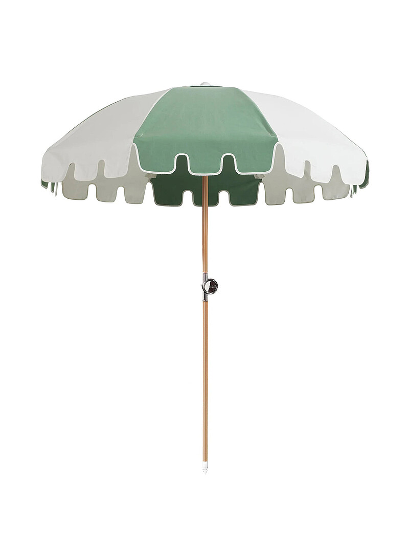 Luxury Hardwood Parasol 190 Cm In Diameter