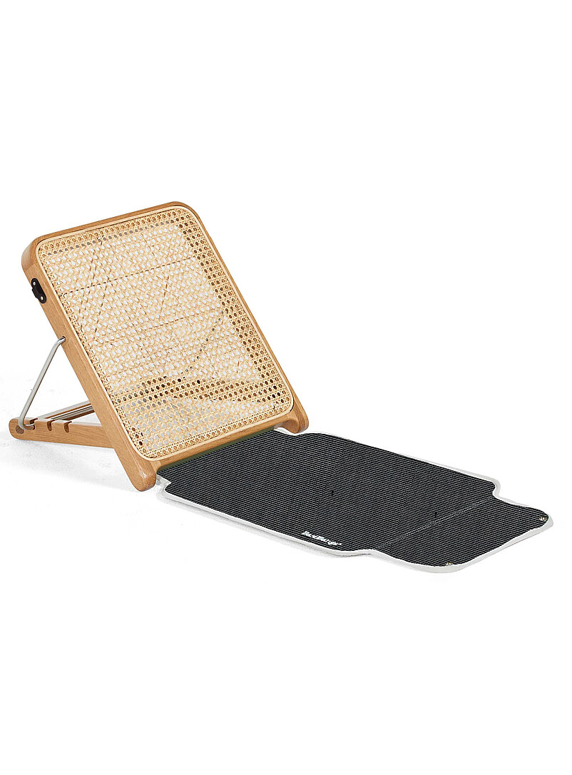 The Lounger rattan back rest beach chair product image 2