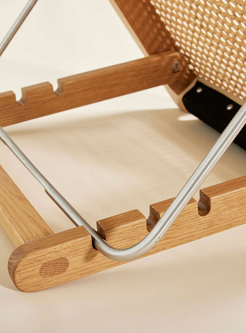 The Lounger rattan back rest beach chair product image 3
