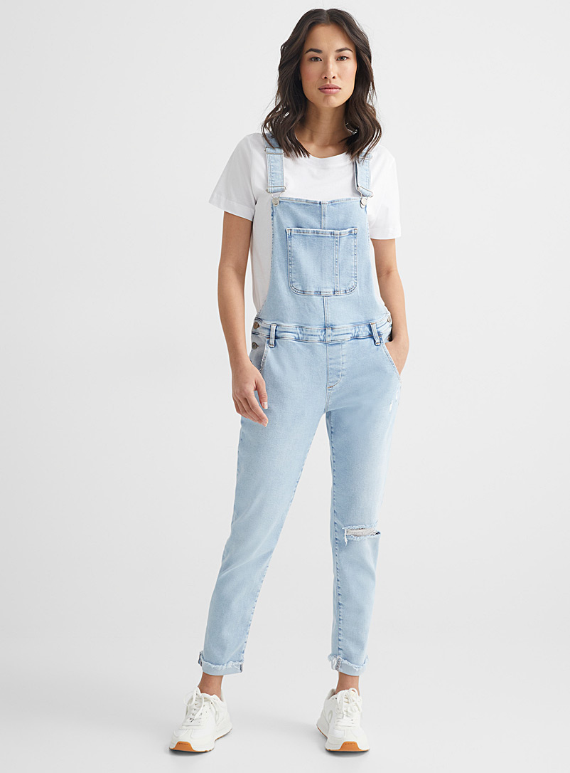 Bleached Edera denim overalls | Mavi 
