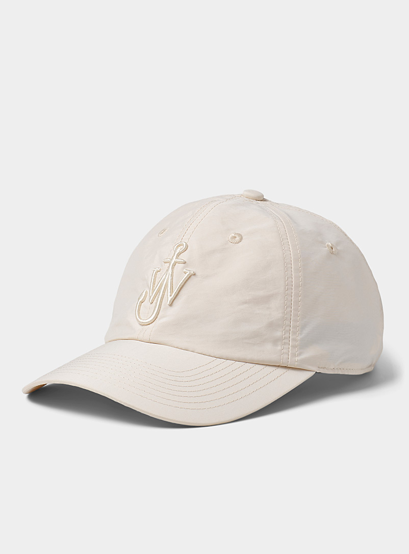 JW Anderson White Embroidered logo baseball cap for men
