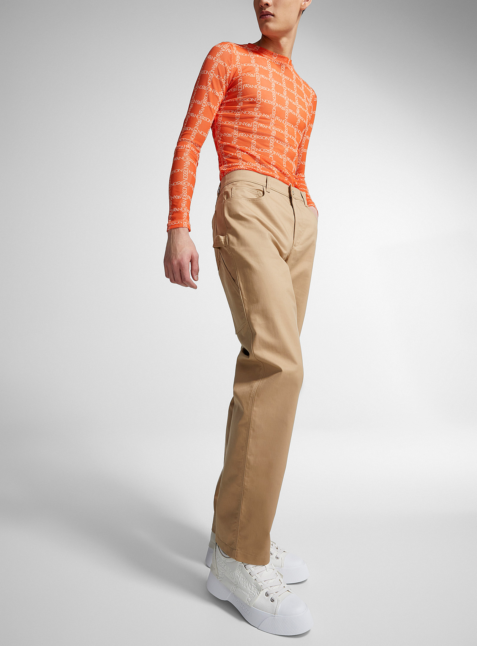 JW Anderson - Men's Carpenter-style chinos