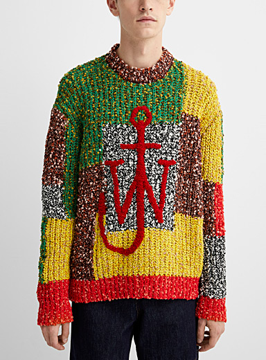 Artistic patchwork sweater | JW Anderson | J.W. Anderson | Simons