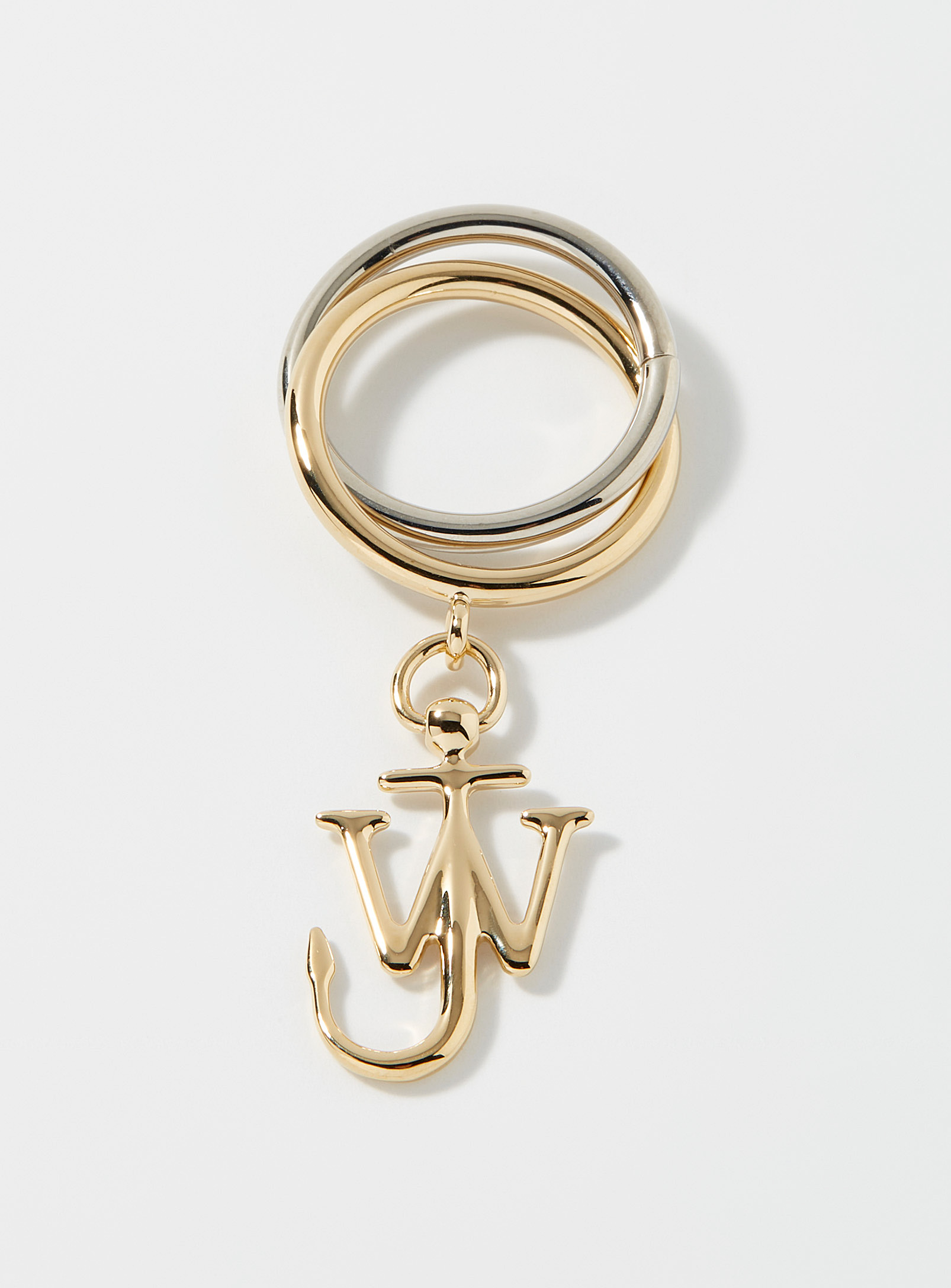 JW Anderson - Men's Iconic anchor double-loop ring