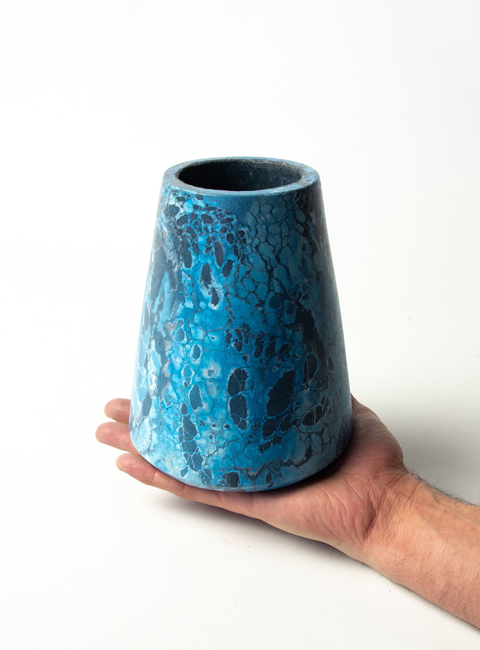 Concrete Cat - Le grand vase béton Vesta 17,75 cm de hauteur