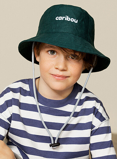 Le bob color&eacute; pur lin Enfant