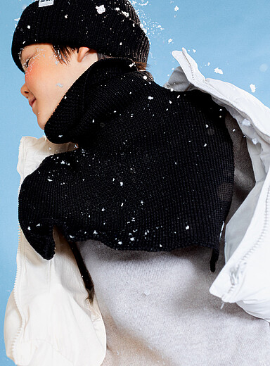Merino wool neck warmer Kids