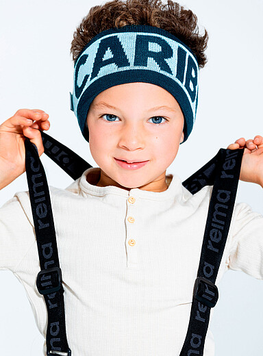 Merino wool blend signature headband Kids