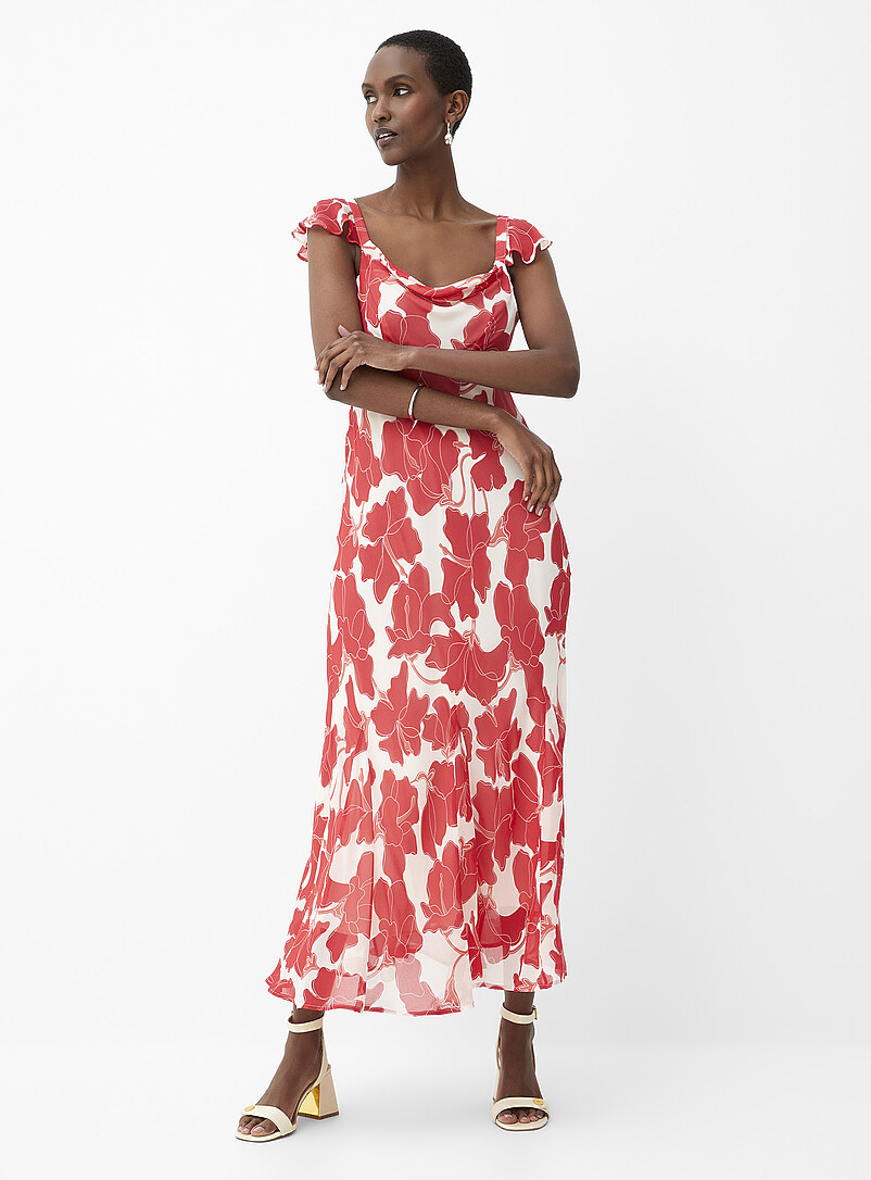 Simons Ruffle Robe Occasions, Weddings & Proms for Women | Simons Canada