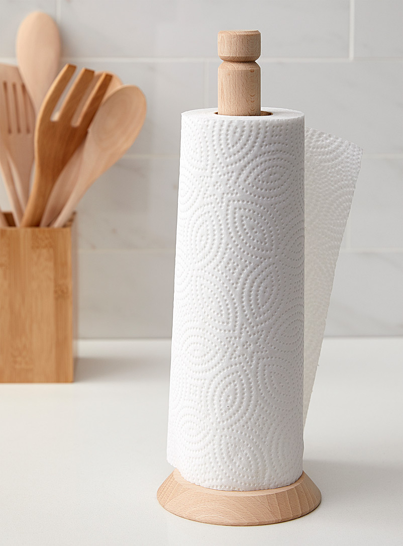Simons Maison Assorted Natural wood paper towel holder
