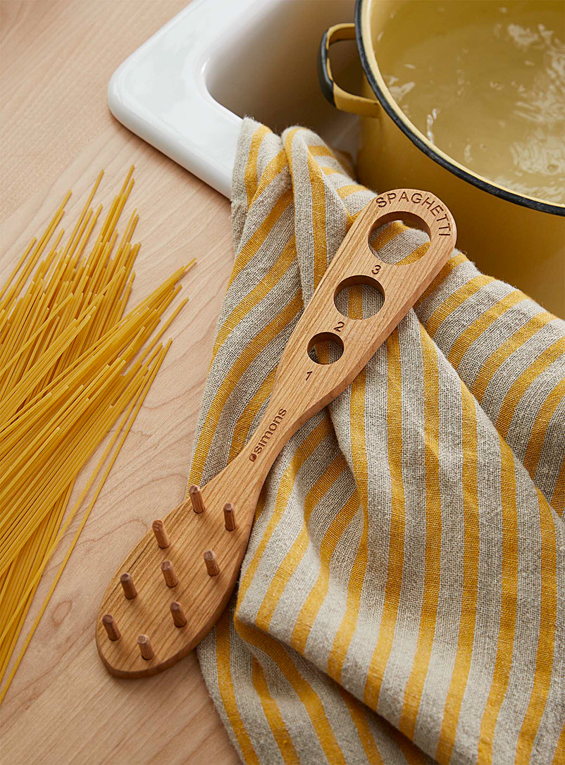 Simons Maison: La cuillère à spaghetti en bois Assorti