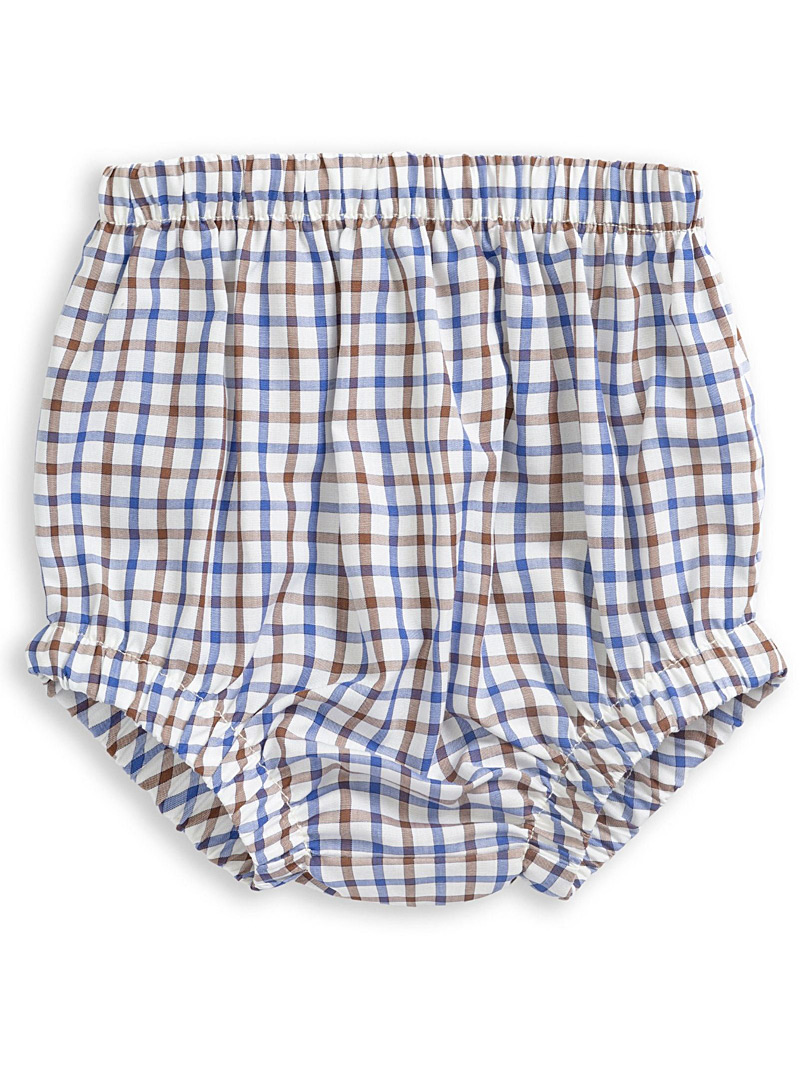 Petits Genoux Assorted Checkered knicker Kids