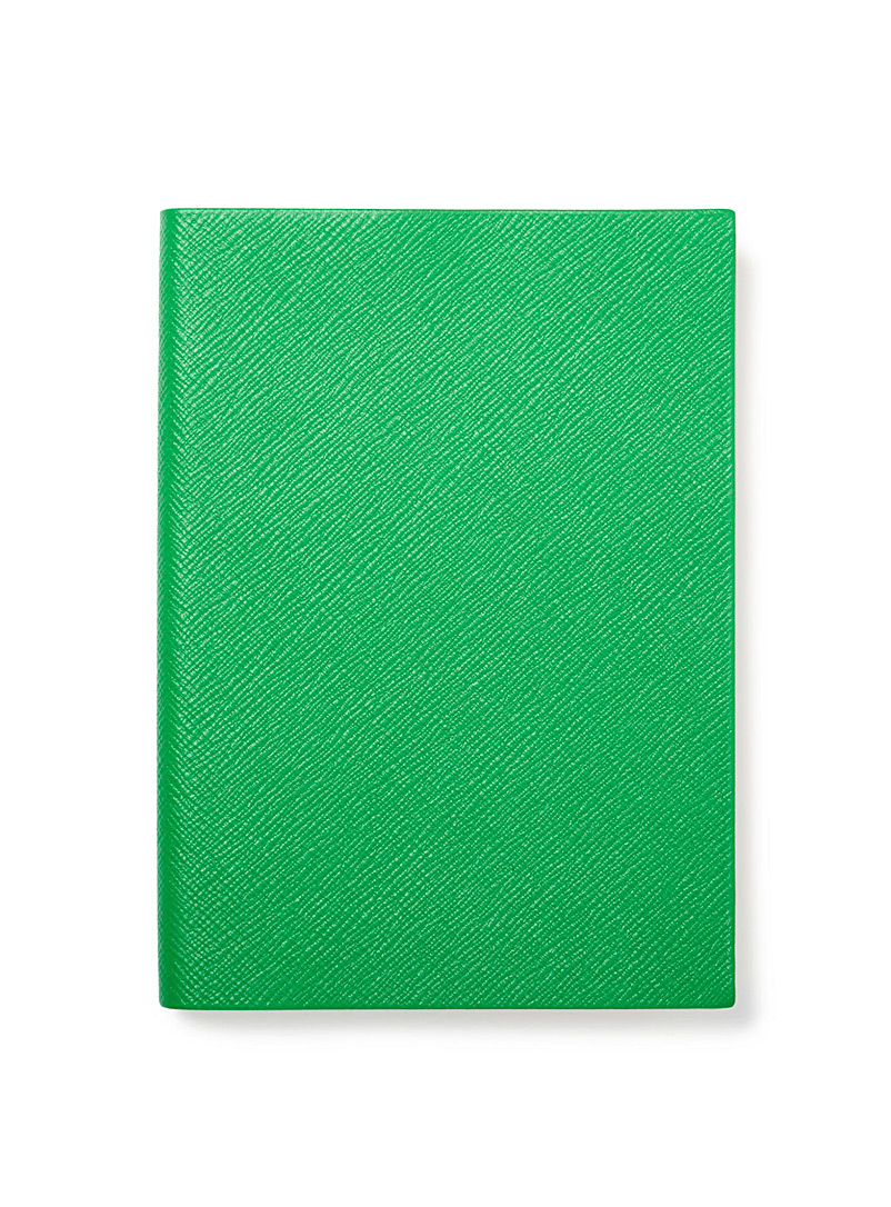 Smythson Green Soho notebook for men