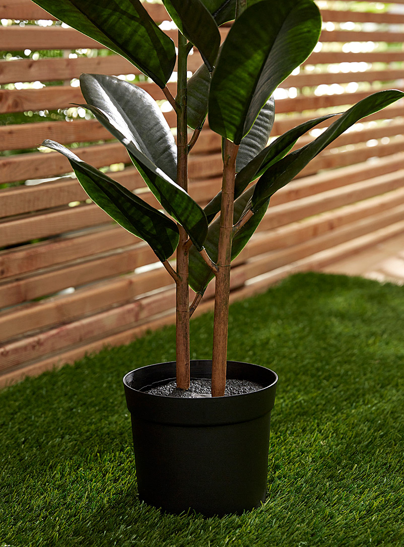 Artificial ficus green plant product image 3