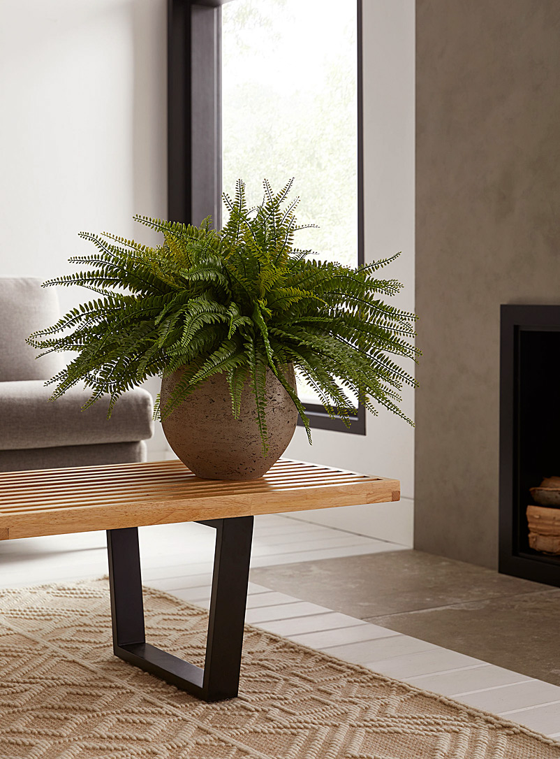 Artificial boston fern green plant product image (primary)