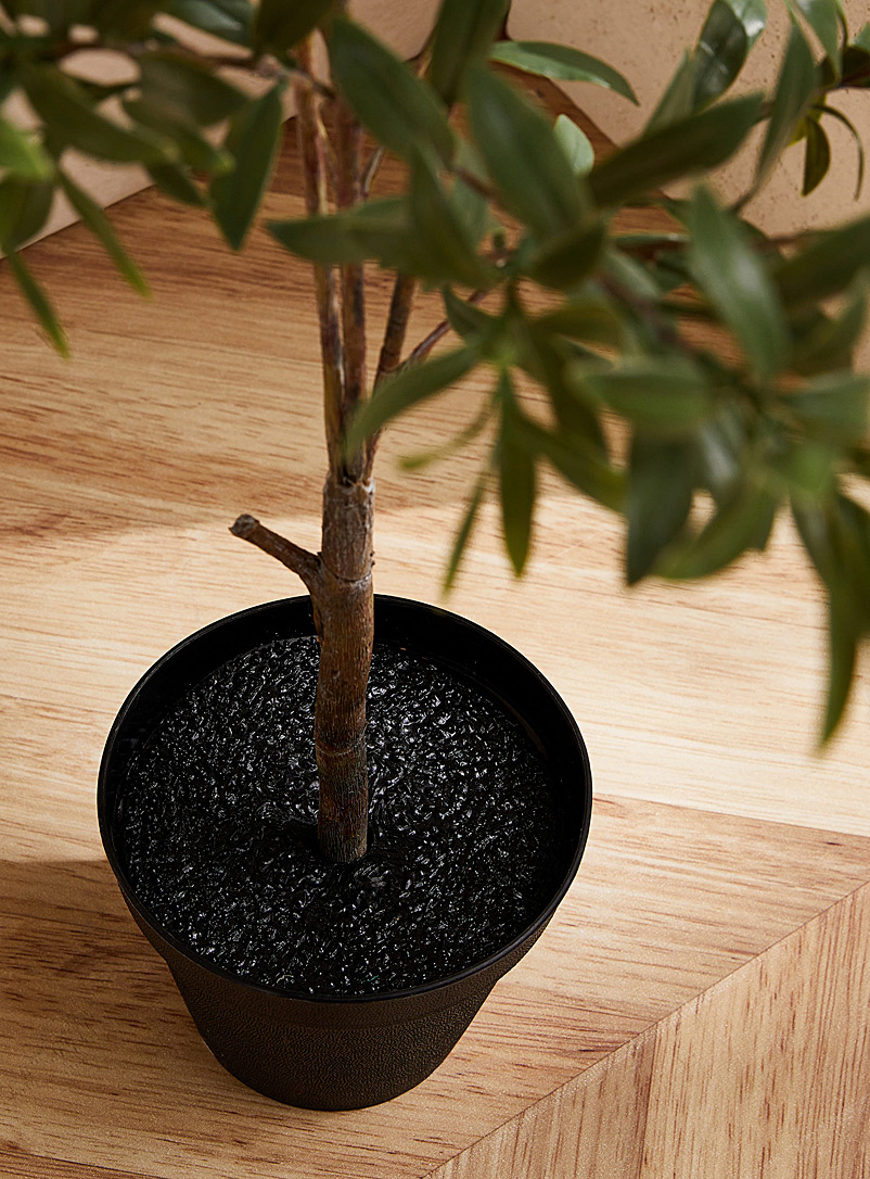 Artificial olive tree shrub 129.5 cm tall product image 3