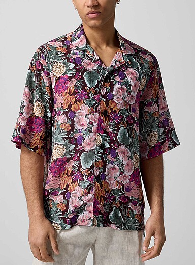Ecole de Pens&eacute;e: La chemise cabana florale Assorti pour homme